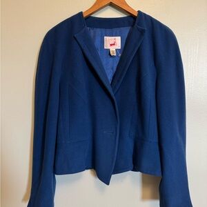 Mondi Vintage Royal Blue Women's Blazer